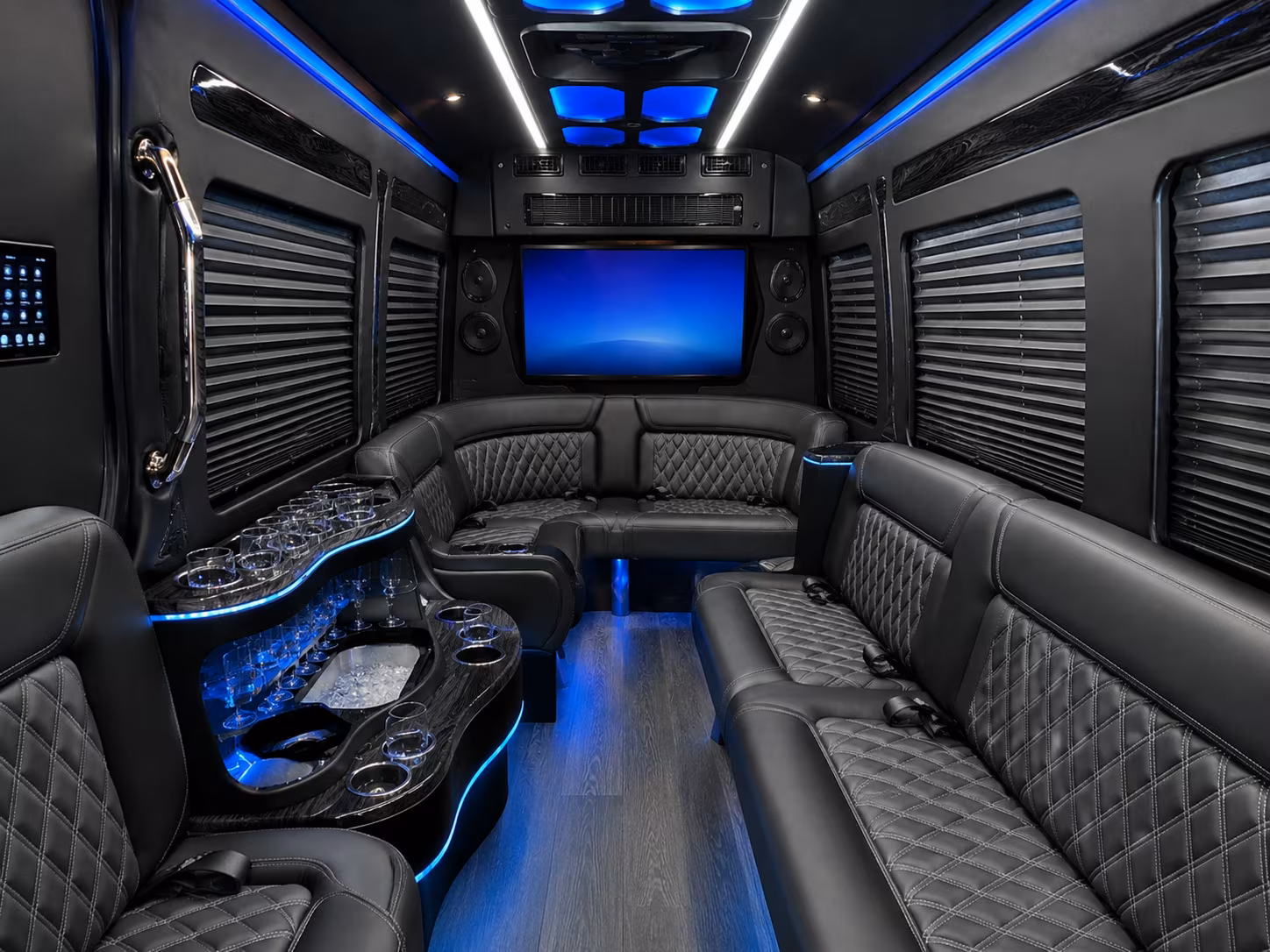 clifton sprinter limousine interior