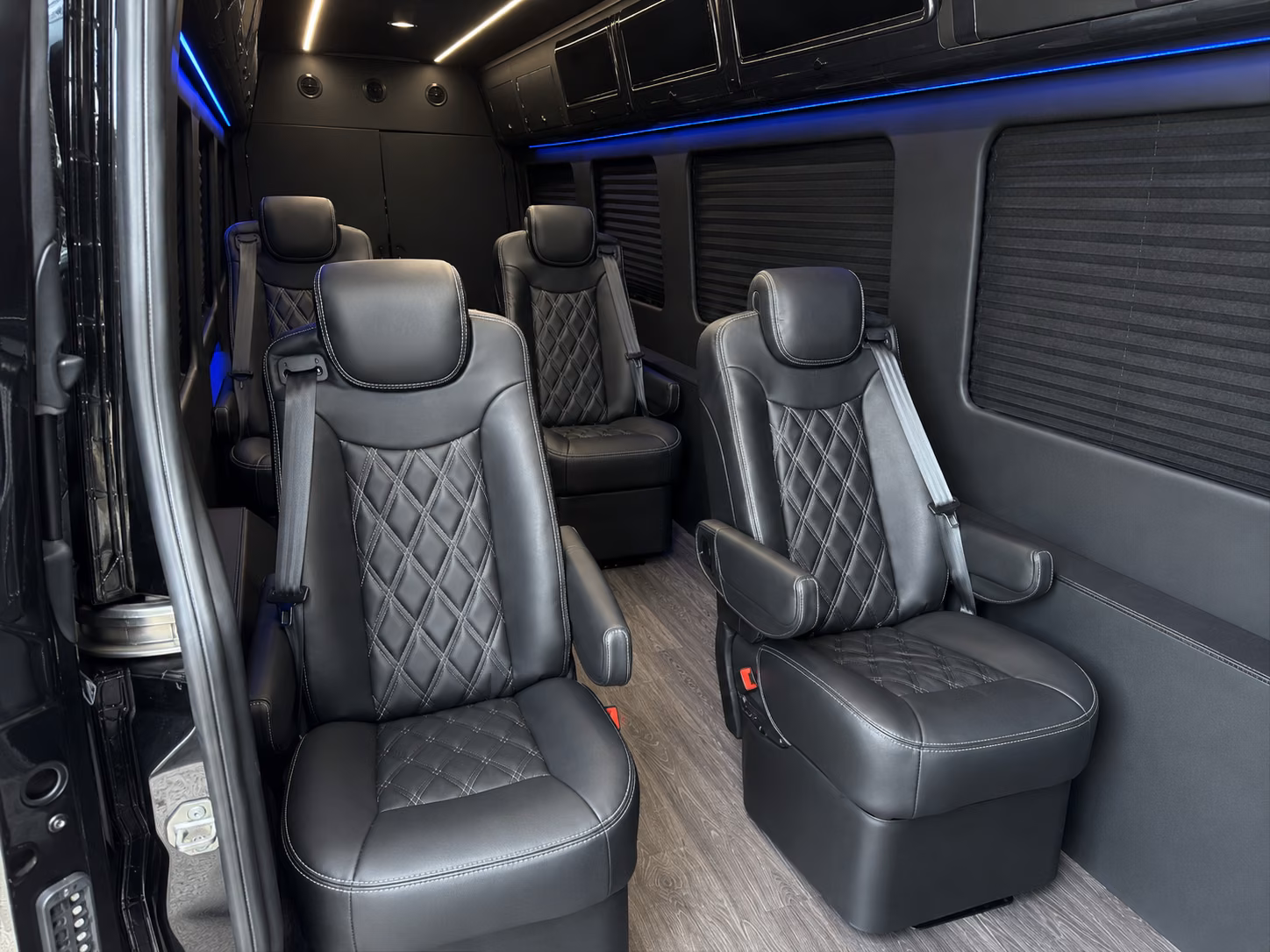 clifton sprinter van with driver interior