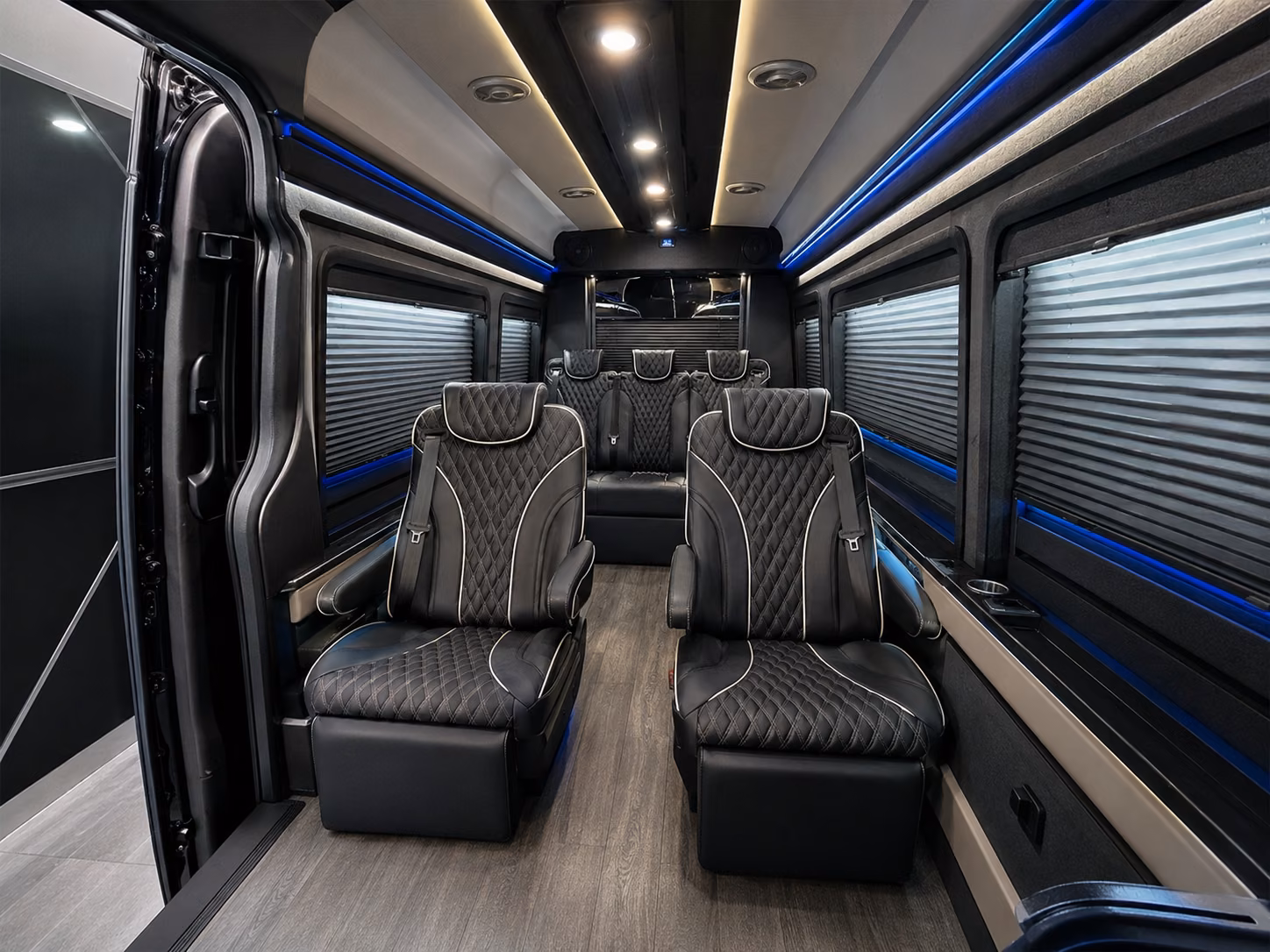 corporate and employee airport shuttle buses in the clifton area