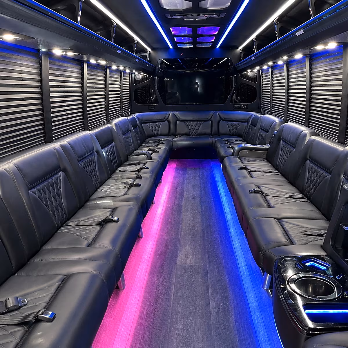 sporting event party bus rental