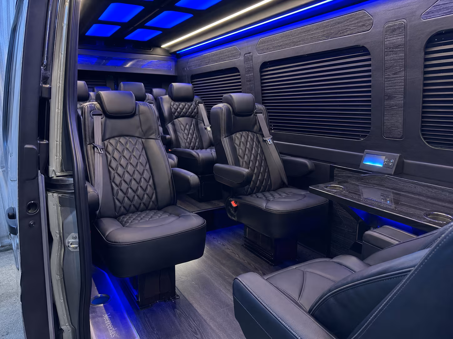 sprinter van transportation for groups and events across clifton