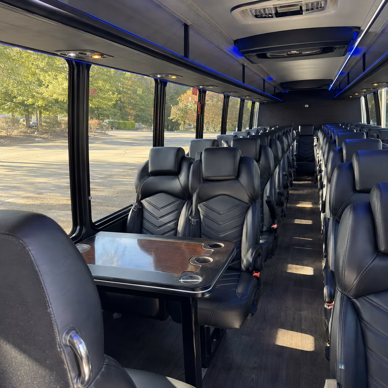 what kind of bus am i looking for and how does that change the price in clifton